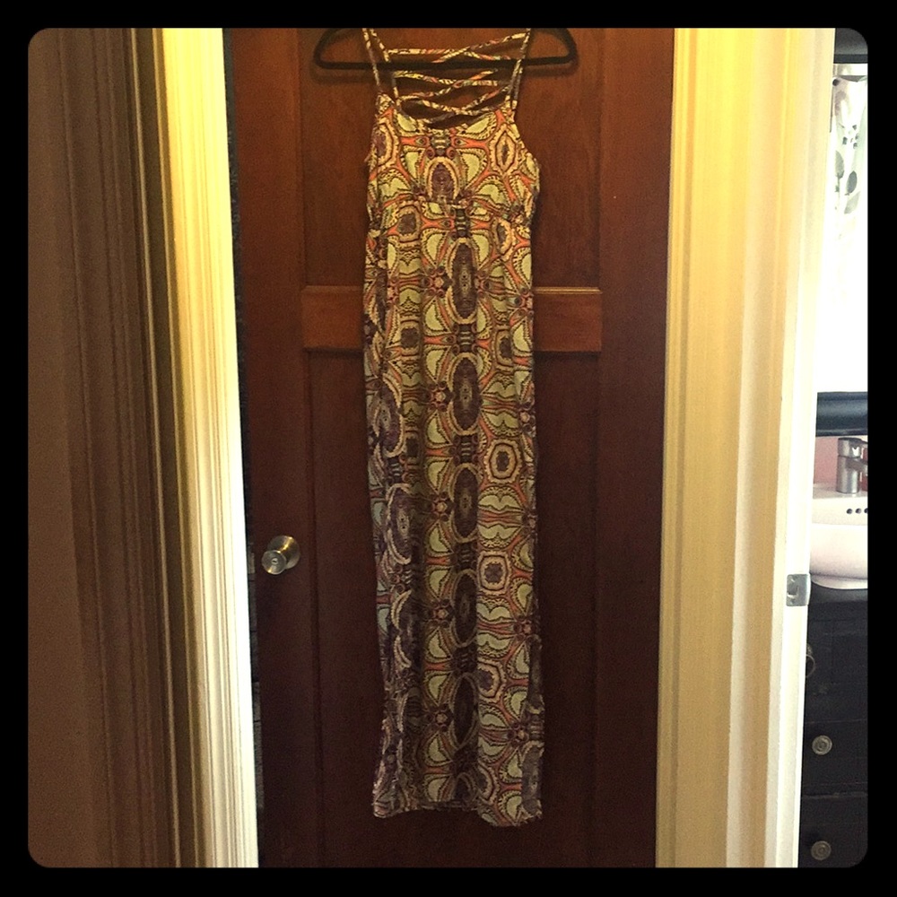 Maxi Bright Colored Dress